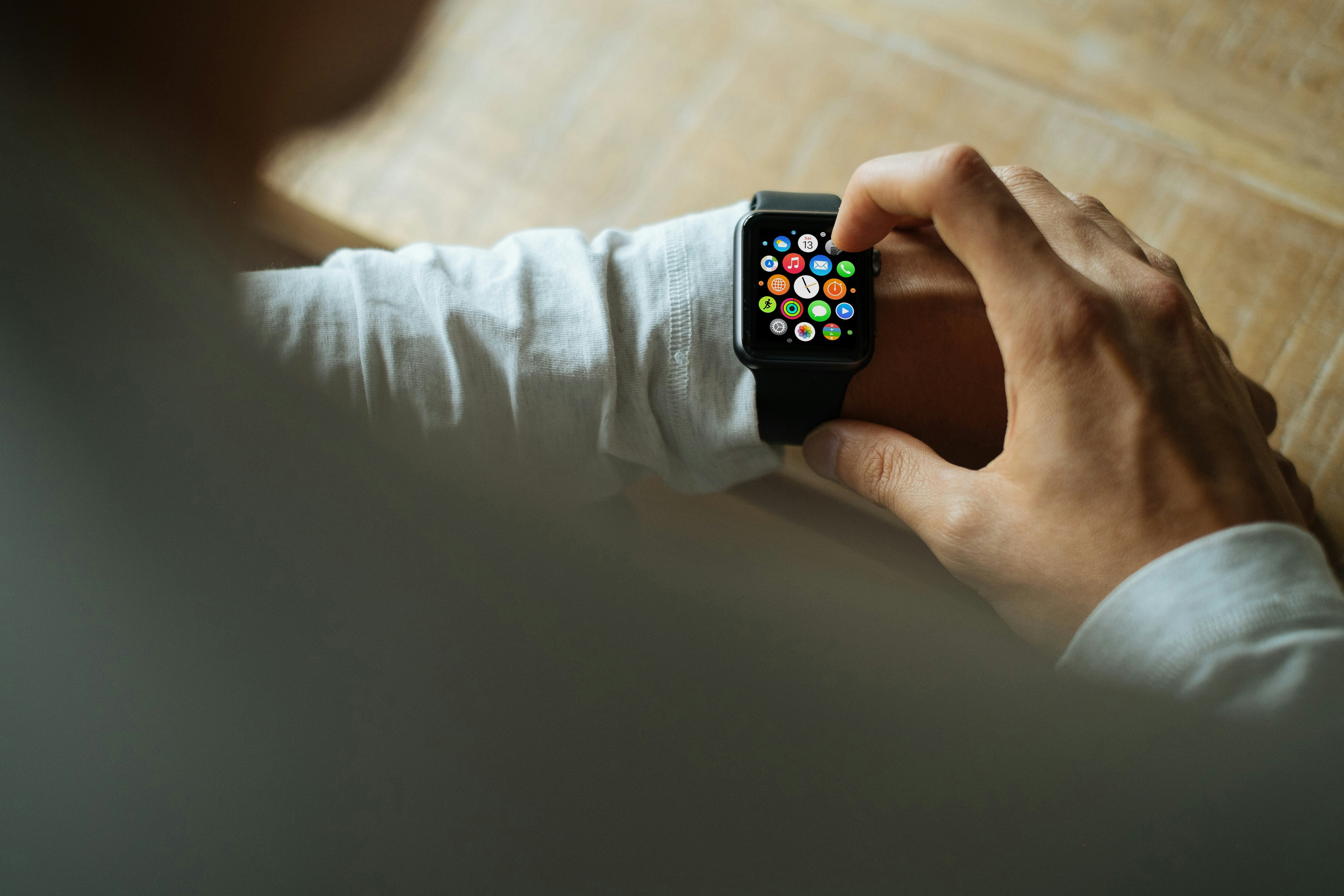 Fitness wearable app showing subscription-tier analytics